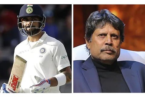 Virat Kohli  and  Kapil Dev  (Image Courtesy: AP)