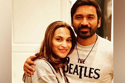 Dhanush and Aishwaryaa (Image source: Instagram)