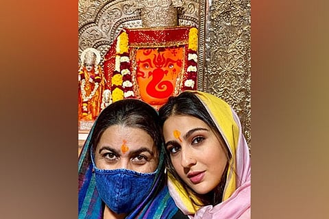 Sara Ali Khan and her mother Amrita Singh (Image source: Instagram)