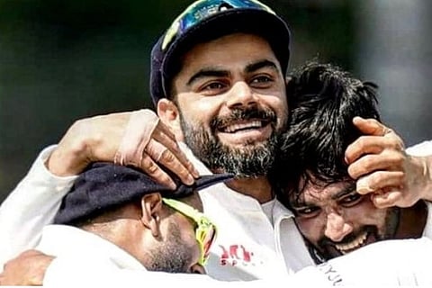 Virat Kohli and  Mohammed Siraj