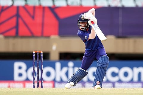 Yash Dhull (Image Courtesy: Twitter/@ICC)