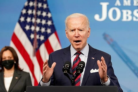 U.S. President Joe Biden (Credit: Reuters)