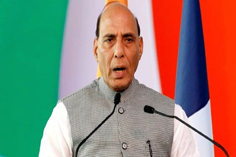 Defence Minister Rajnath Singh (Credit: Reuters)