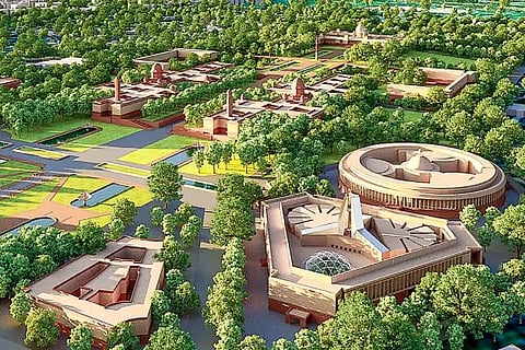 Plans of the new parliament complex (Image Source: HCP Designs)
