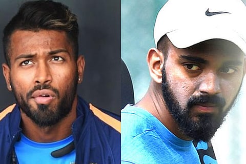 Hardik Pandya and KL Rahul