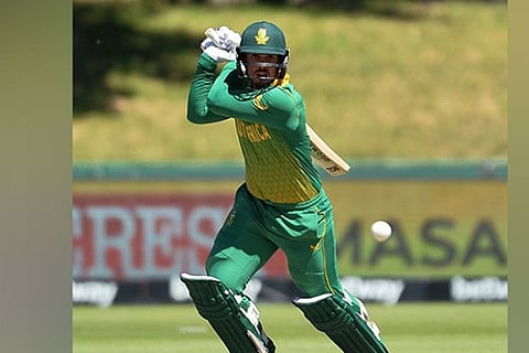 Quinton de Kock (Image source: Twitter/CSA)