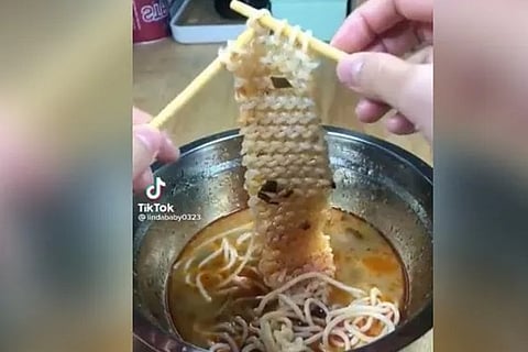 Screengrab from the video