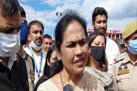 Union Minister of State Shobha Karandlaje (Image credit: ANI)
