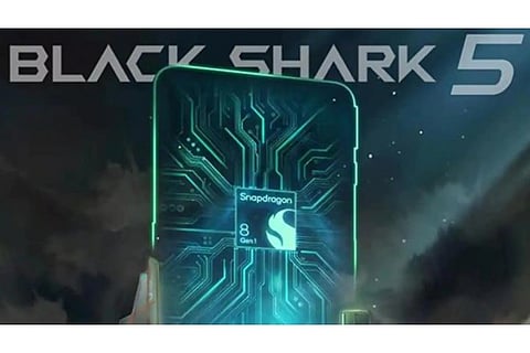 Black Shark 5 Pro will be backed by a Snapdragon 8 Gen 1 chip (Photo credit: Black Shark)