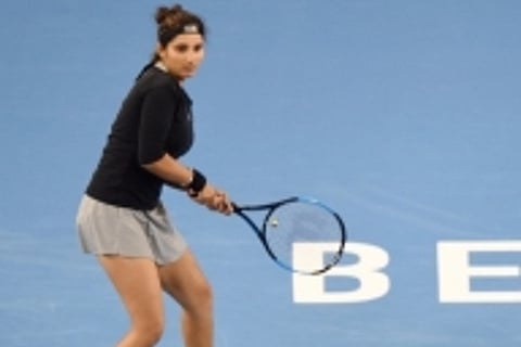 Indian Tennis Player Sania Mirza (Source: IANS)