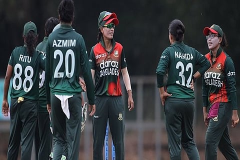 Bangladesh Women's Cricket Team (Image Credit: ANI)