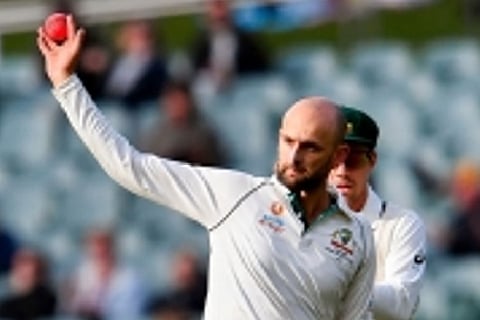 Australian Cricketer Nathan Lyon (Image Credit: IANS)