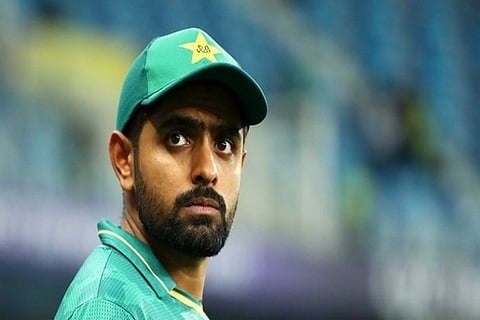 Pakistan Cricketer Babar Azam (Image Credit: ANI)