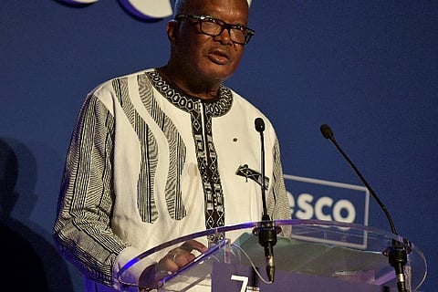 President Roch Kabore. Image Courtesy