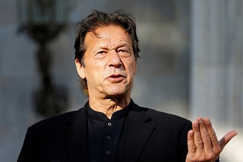 (Image Courtesy: ANI)Pakistan Prime Minister Imran Khan