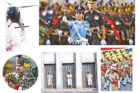 Visuals from Republic Day celebrations