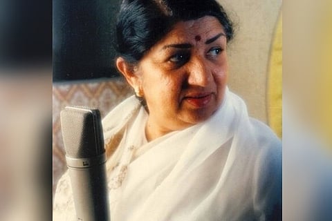 Lata Mangeshkar.