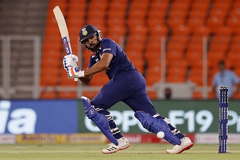 Indian Captain Rohit Sharma (Image Courtesy: Reuters)