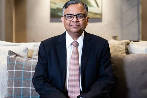 Tata Sons chairman  Natarajan Chandrasekaran