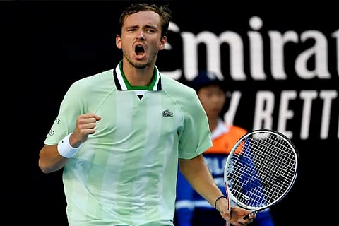 Daniil Medvedev will face Rafael Nadal for the Australian Open title (Credit: AFP)