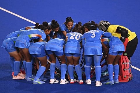 India went past China 2-0 to finish third at the women's Asia Cup hockey tournament (Credit: AFP)