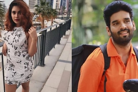 Actor Suresh Ravi and Actress Isharaa Nair (Image Credit: IANS)