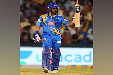 Former India batter Yuvraj Singh (Image Credit: ANI)
