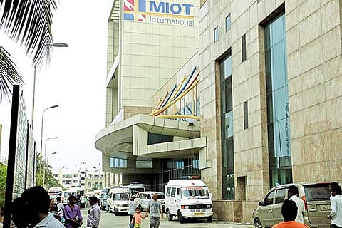 The MIOT hospital in Manapakkam