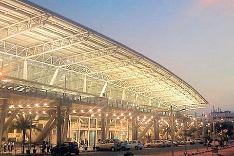 A file photo of Chennai international airport