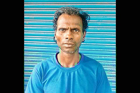 Ramesh (27), who abducted three-year-old Pavithra was arrested by the police and brought to Chennai