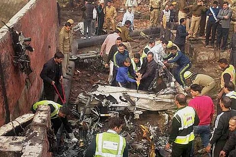 10 die in BSF plane crash near Delhi