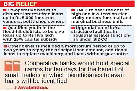 CM Pongal gift for rain-hit SMEs