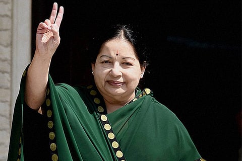 Jayalalithaa asks partymen to gear up for polls;hand her massive win