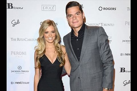 Knudson all support for boyfriend Raonic