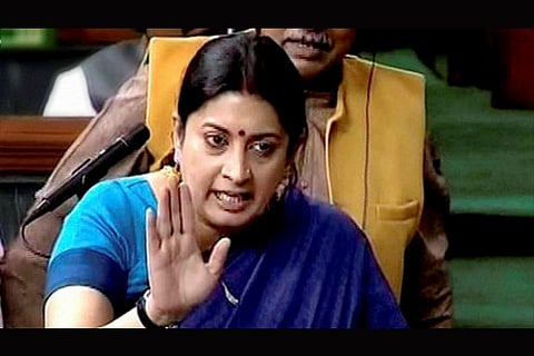 GOING VIRAL: Smriti Irani’s emotional speech in Lok Sabha