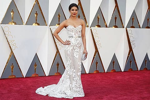 Priyanka Chopra stuns in Zuhair Murad at Oscars