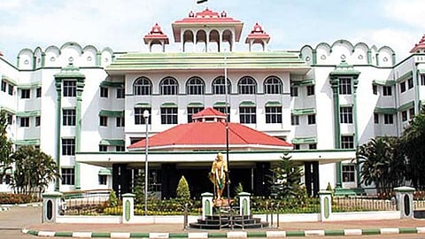 A file photo of the Madras high Court Madurai bench
