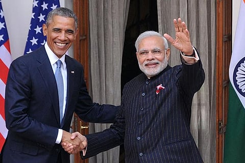 Prime Minister Narendra Modi and US President Barack Obama