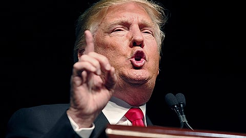 US President Donald Trump