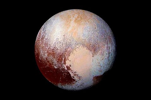 NASA file photo of Pluto
