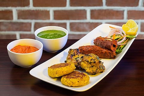 Starters which were served