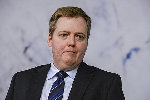 Iceland Prime Minister Sigmundur David Gunnlaugsson