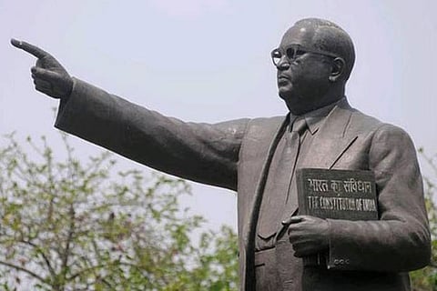 Dr BR Ambedkar's statue