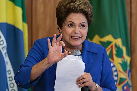 Brazilian President Dilma Rousseff has vowed to fight impeachment charges against her