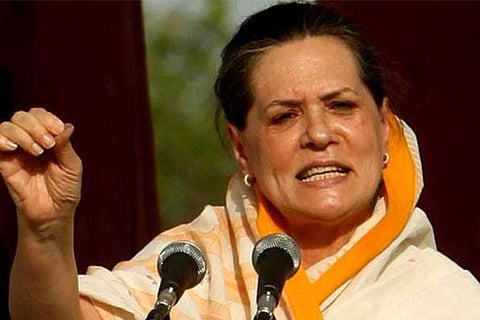 Congress President Sonia Gandhi