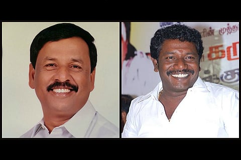 T Thivakaran, DMK and S Karunaas, AIADMK