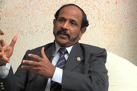 Retired IPS officer Dr R Nataraj (Image: YouTube screengrab)