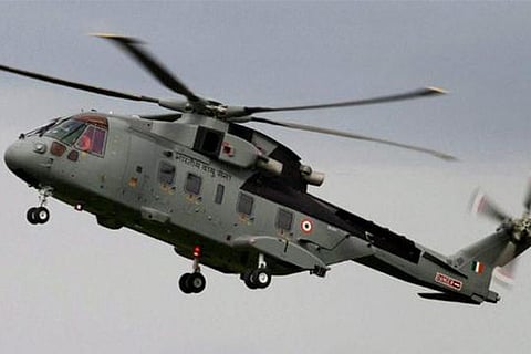 A file photo of AgustaWestland VVIP Helicopter