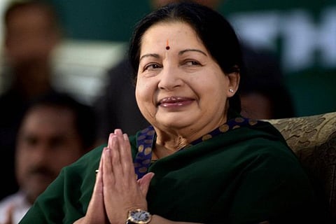 AIADMK supremo J Jayalalithaa
