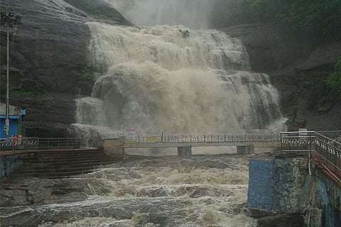 Courtallam Main falls&nbsp;
